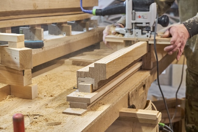 Eiken trap op maat, vervaardigd door trappenmaker
